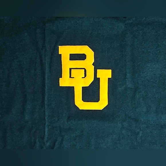 Vintage Baylor University Wool Blend Throw Blanket 61x39”  EUC - Picture 1 of 2